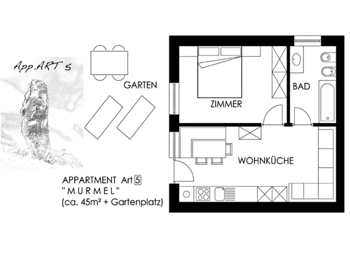 Panoramic Residence Schopplhof Funes  Εξωτερικό φωτογραφία